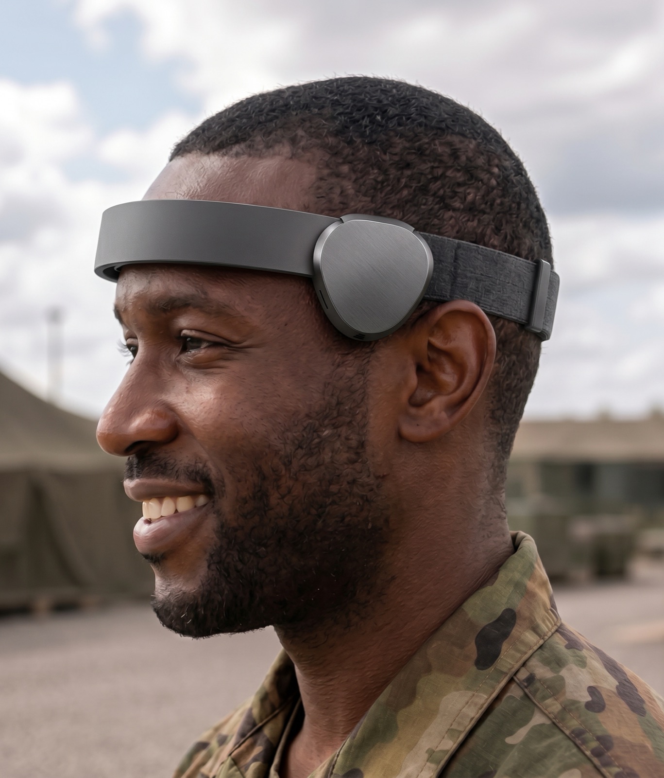 A service member wearing OAK